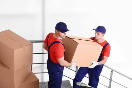 Local removals team handling a property move in Sydenham