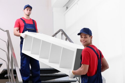 Furniture protection and careful transport during a local move