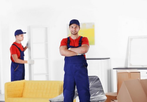 Illustration of cookie settings for a removals company website
