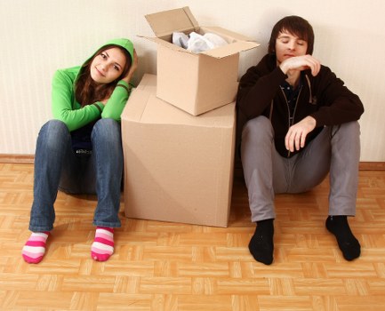Packing and loading preparation for a Sydenham moving truck