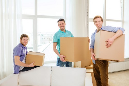 Professional house moving service loading household items for a Sydenham move