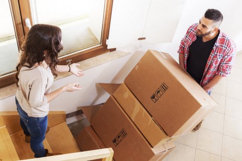 Sydenham moving van helping with flat and house relocations