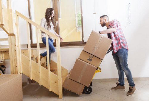 Careful packing and loading service for furniture removals in Sydenham
