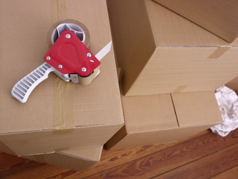 Booking confirmation and paperwork for a removals service