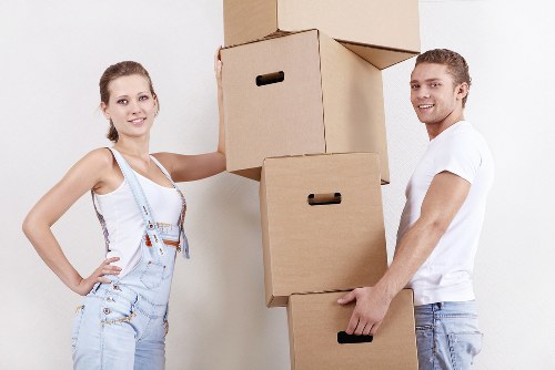 Careful packing materials used for Sydenham removals
